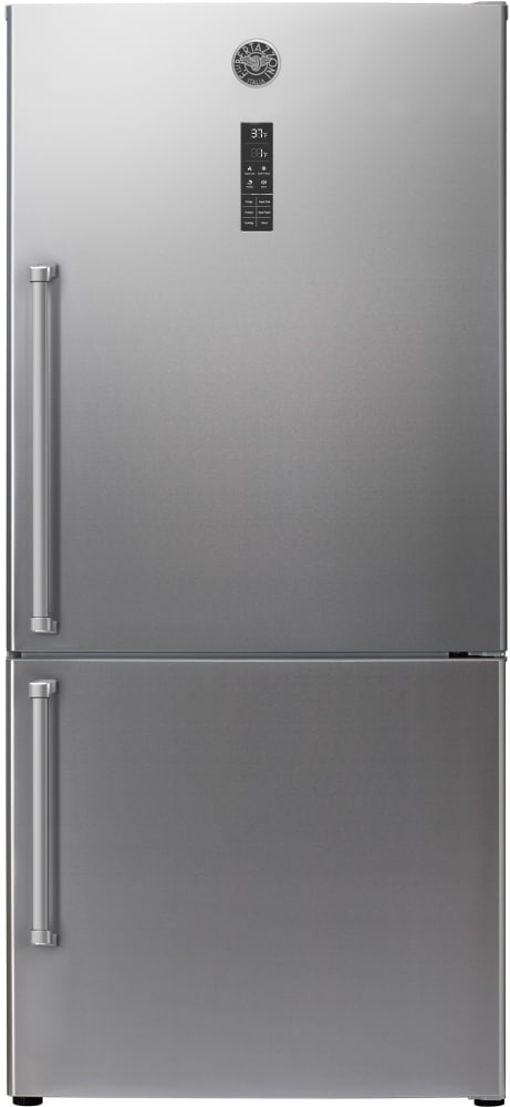 Bertazzoni REF31BMXR Professional Series 31 Inch Bottom Freezer Refrigerator with 5 Level Airflow