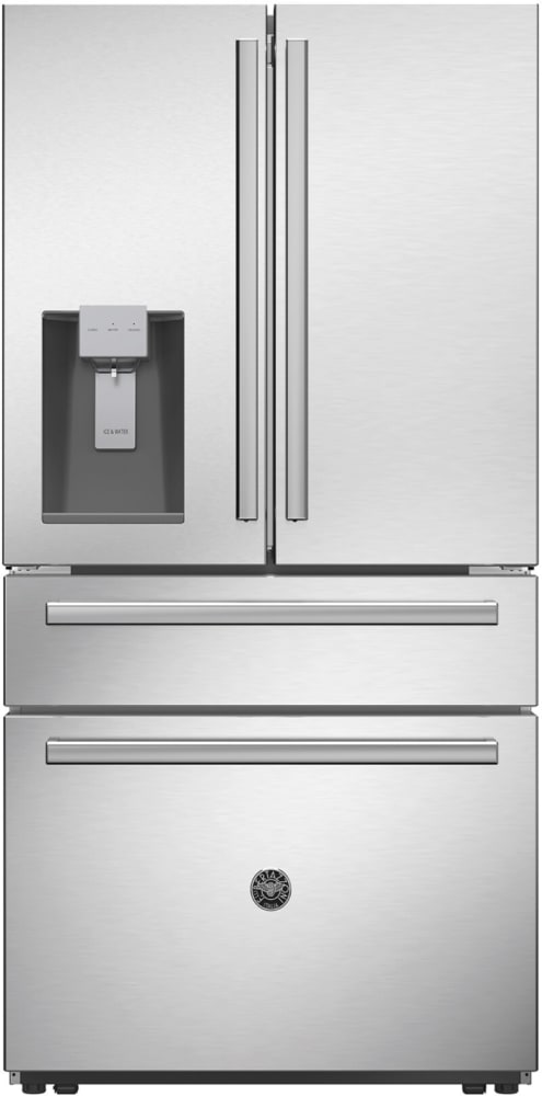 Bertazzoni REF36FDFZXNT Master Series 36 Inch Freestanding 4-Door French Door Refrigerator