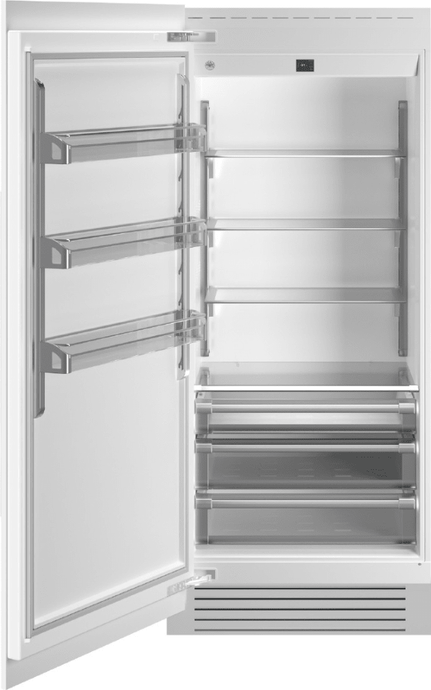 Bertazzoni REF36RCPRL Master Series 36 Inch Panel Ready Built-In All Refrigerator Column with 21.54 cu. ft. Capacity